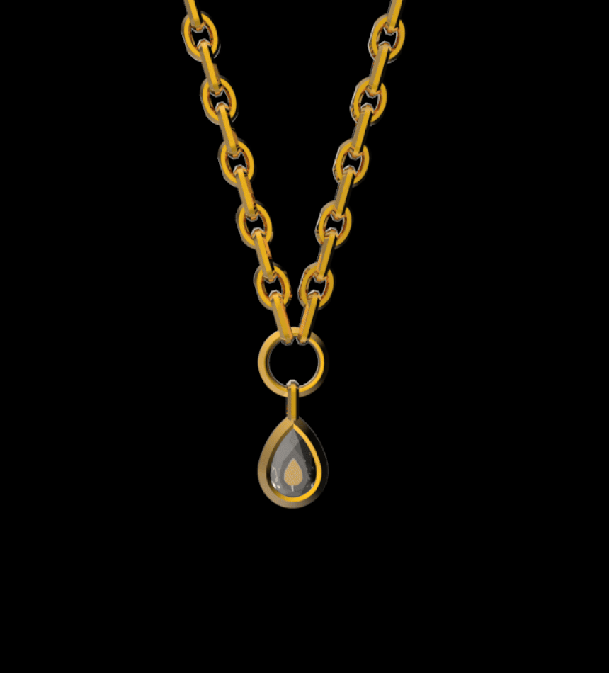 Celestial Drop Necklace