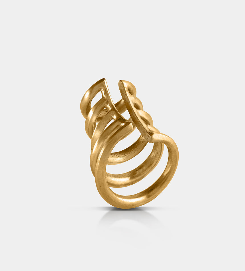 Coil Ear Cuff