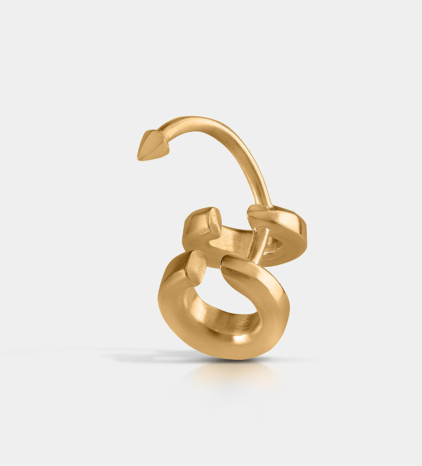 Twin Orbit Ear Cuff