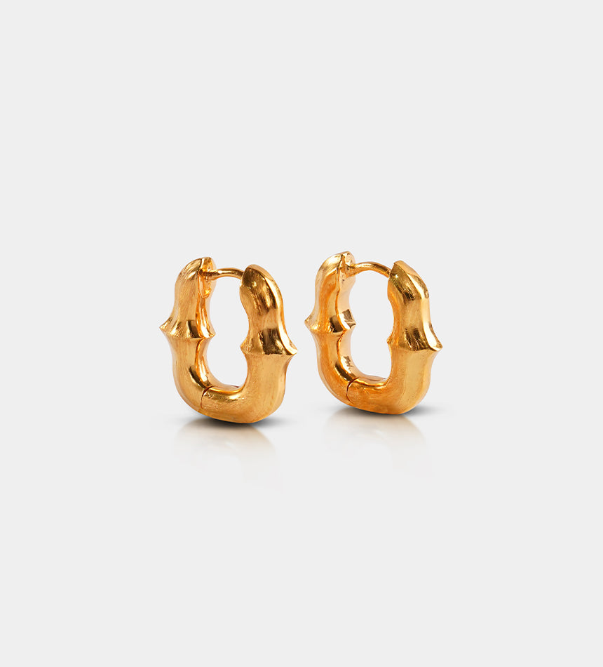 Thorn Chain Earrings - Big