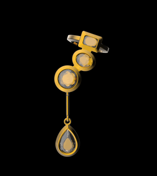 Constellation Drop Cuff