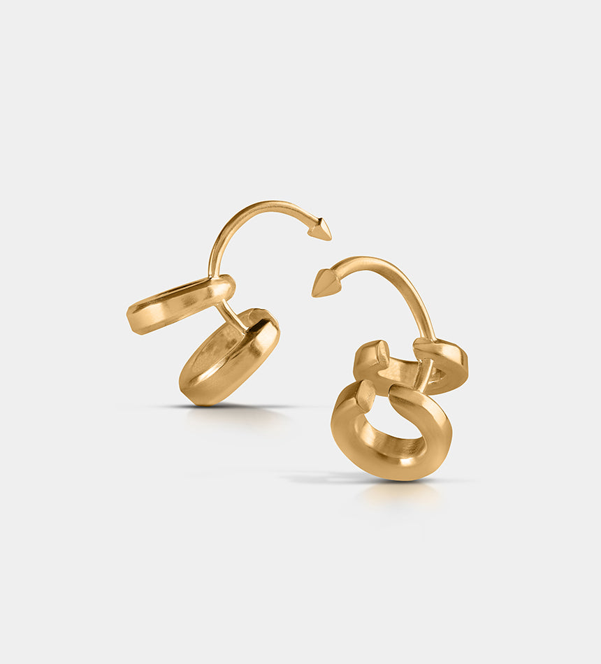 Twin Orbit Ear Cuff