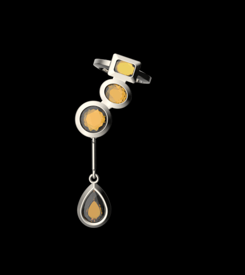Constellation Drop Cuff