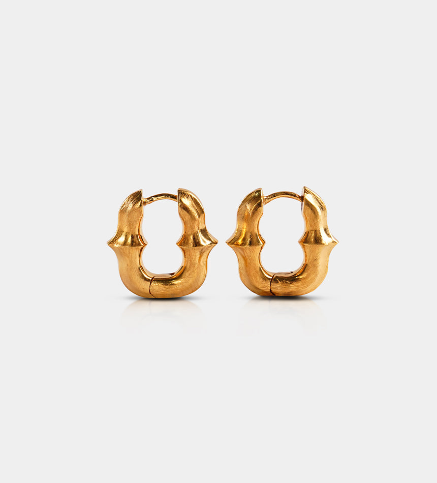 Thorn Chain Earrings - Big