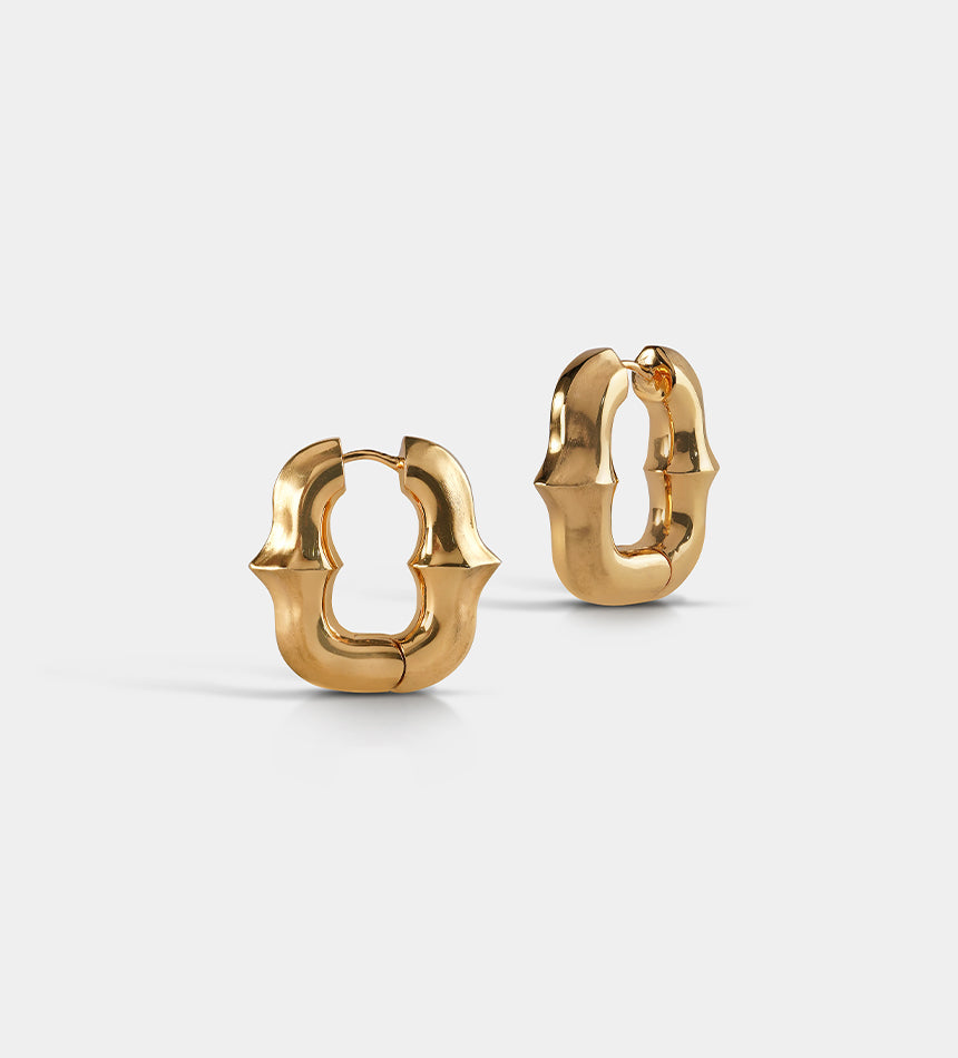 Thorn Chain Earrings - Small