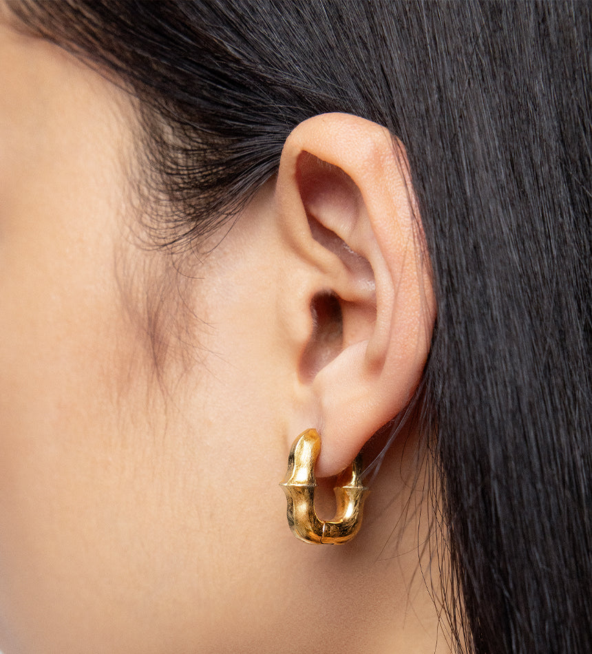 Thorn Chain Earrings - Big
